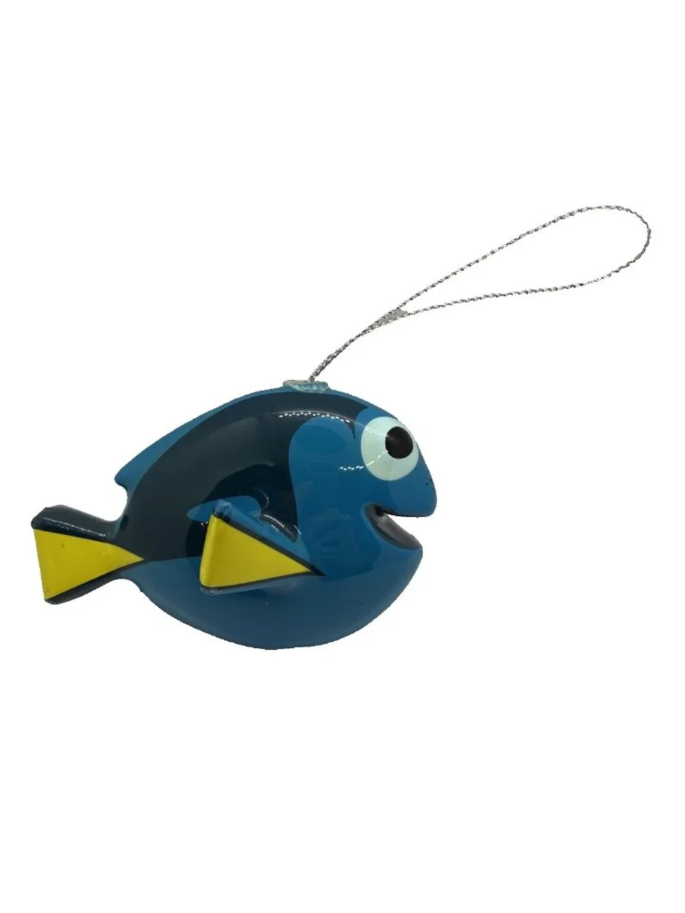 Disney Pixar Finding Nemo Dory Fish Christmas Tree Ornament Blue Yellow Plastic